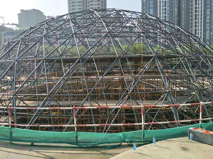 铜川球形网架钢结构施工