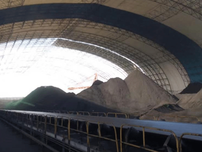 铜川煤棚料仓网架